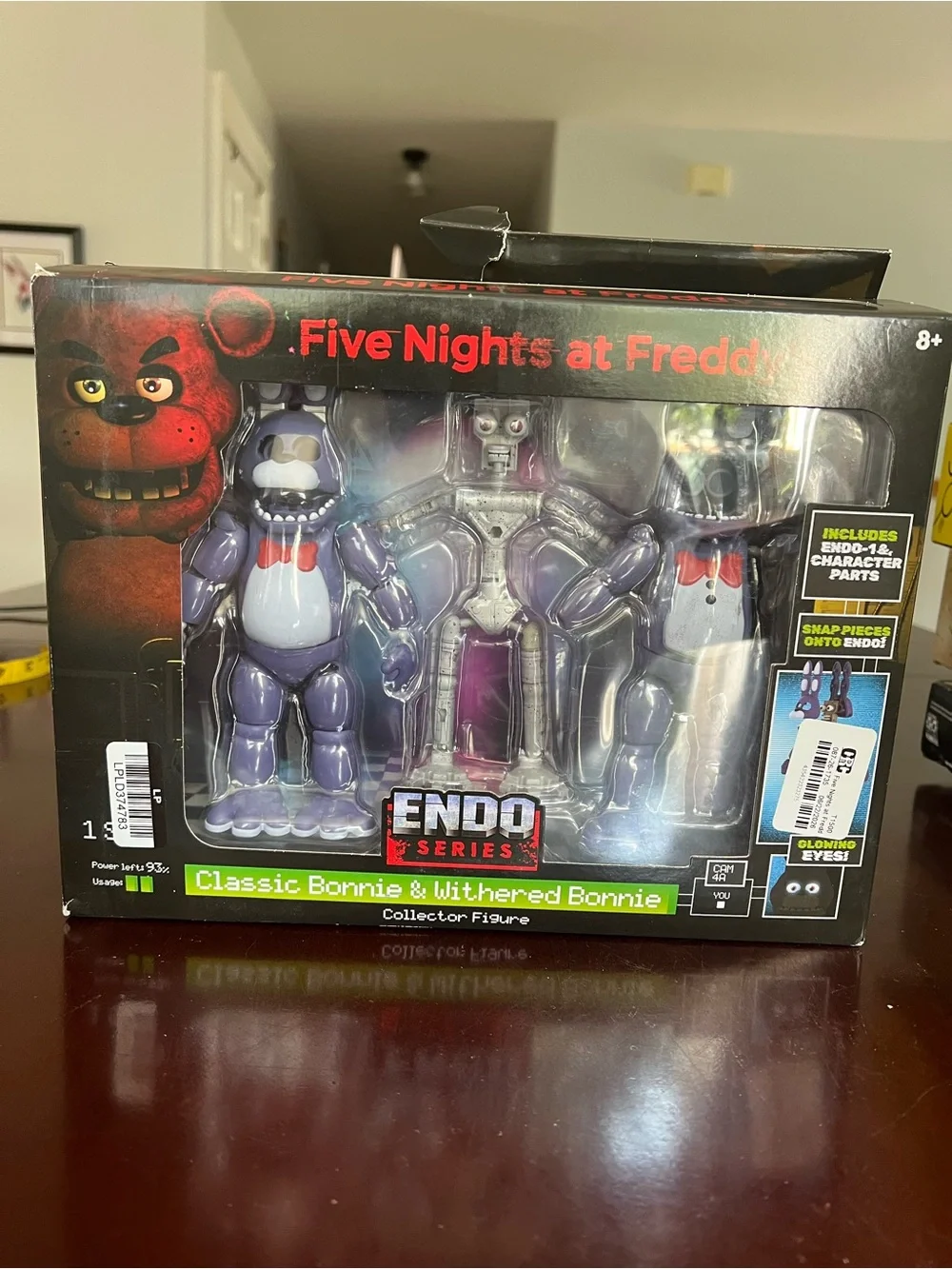 Endo Series Classic Bonnie & Withered Bonnie Action Figure Set - Purple